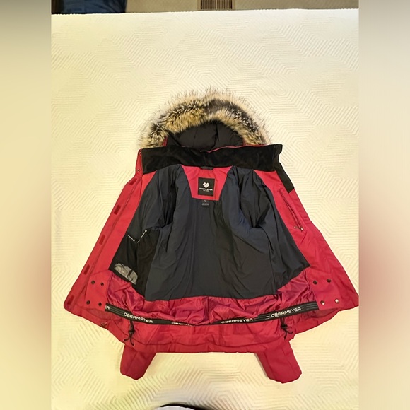 Obermeyer Tuscany II Insulated Jacket, Cranberry, Sz 4 - Picture 2 of 16